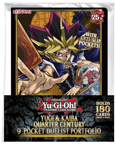 Yu-Gi-Oh! Zubehr - Yugi & Kaiba Quarter Century 9-Pocket Portfolio