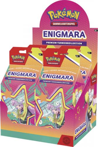 Pokemon Premium Turnierkollektion Enigmara Display (4) DE 