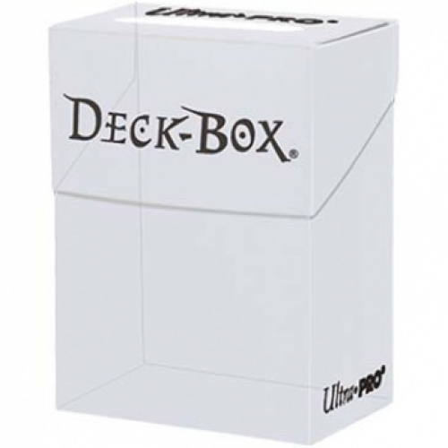 Ultra Pro Deck Box White/Transparent