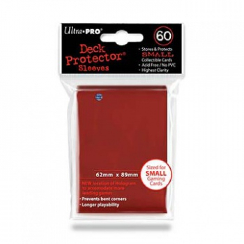Ultra Pro Deck Protector Sleeves red mini (60)