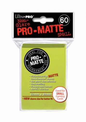 Ultra Pro - Pro Matte Mini - Bright Yellow (60)