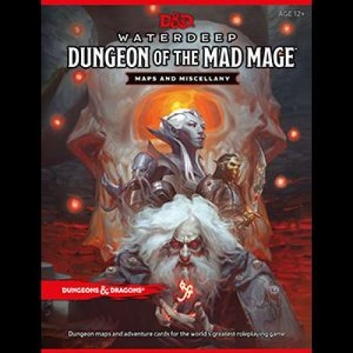 D&D RPG - Dungeon of the Mad Mage Maps and Miscellany EN