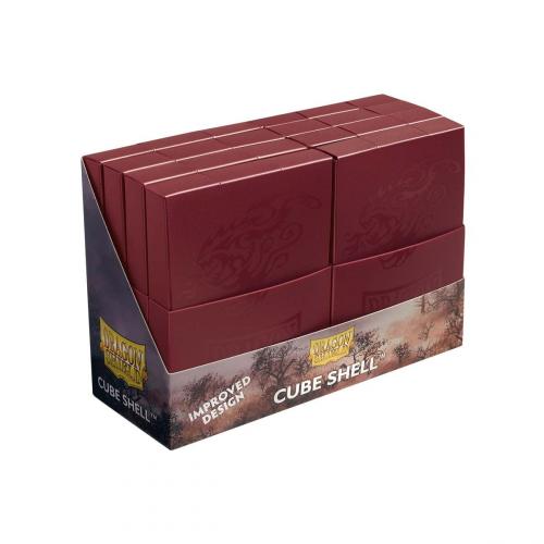 Dragon Shield: Cube Shell Box - Blood Red Display (8)